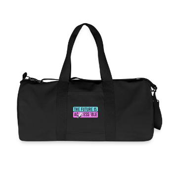 Blindenschrift Braille Blind - Recycled Canvas Sports Bag by Stanley/Stella - black - Front