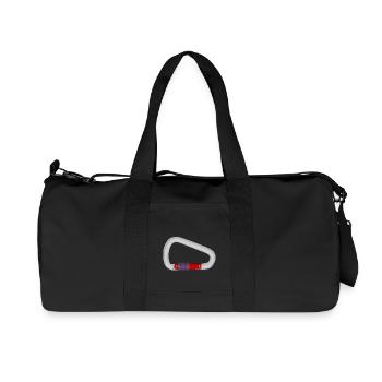 échelle d'escalade vélo échelle montée montagne s - Sac de sport en toile recyclée Stanley/Stella - noir - Devant