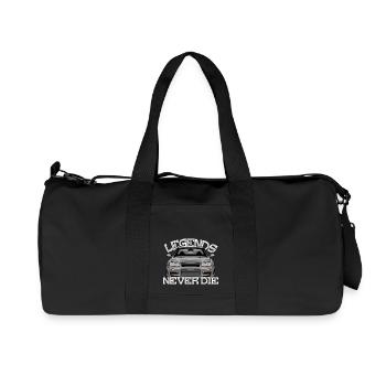 Legends Never The Skyline R34 - Recycled Canvas Sports Bag by Stanley/Stella - black - Front