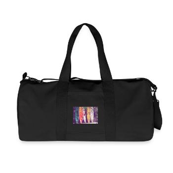 canoes - Recycled Canvas Sports Bag by Stanley/Stella - black - Front