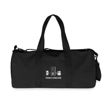 90er T-Shirt 2018 - Neunziger Motiv Retro - Recycelte Canvas-Sporttasche von Stanley/Stella - Schwarz - Vorne