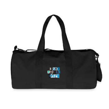 A Sky Full Of Stars - Recycled Canvas Sports Bag by Stanley/Stella - black - Front