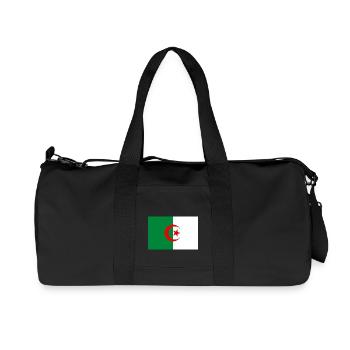 Drapeau de l'Algérie - Sac de sport en toile recyclée Stanley/Stella - noir - Devant