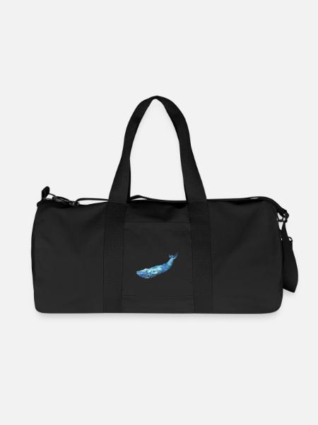 WAL - Recycelte Canvas-Sporttasche von Stanley/Stella - Schwarz