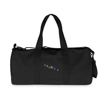 Anneau planétaire Syzygie - Sac de sport en toile recyclée Stanley/Stella - noir - Devant