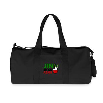 jin jiyan azadi women life freedom - Sac de sport en toile recyclée Stanley/Stella - noir - Devant