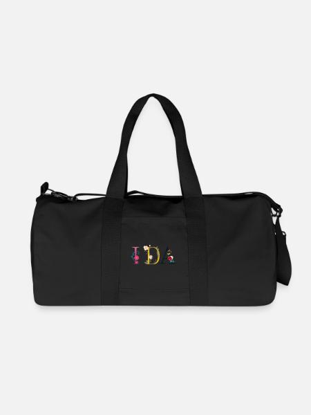 Ida - Recycelte Canvas-Sporttasche von Stanley/Stella - Schwarz