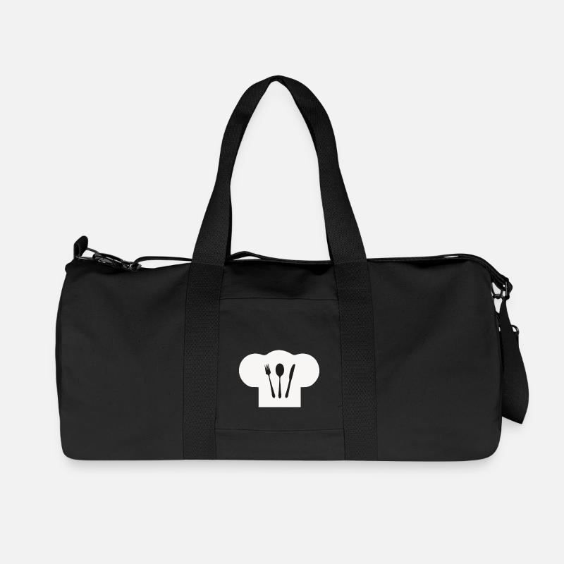 Hat Chef s - Recycled Canvas Sports Bag by Stanley/Stella - black