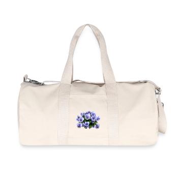 flowers lilies tulips orchids sunflower dahlia ger - Recycled Canvas Sports Bag by Stanley/Stella - natural - Front