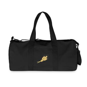 getreide corn cereal wheat weizen veggie gemuese v - Recycelte Canvas-Sporttasche von Stanley/Stella - Schwarz - Vorne