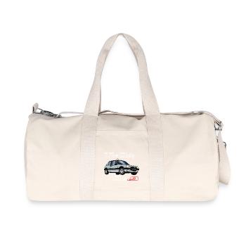 205 1,9 1991 1992 1993 Gris Futura - Sac de sport en toile recyclée Stanley/Stella - blanc naturel - Devant