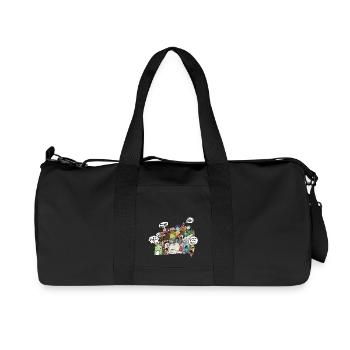 concentration - Sac de sport en toile recyclée Stanley/Stella - noir - Devant