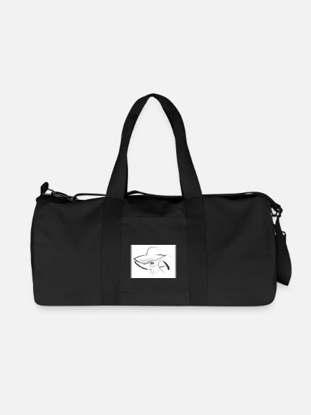 Hat lady - Recycled Canvas Sports Bag by Stanley/Stella - black