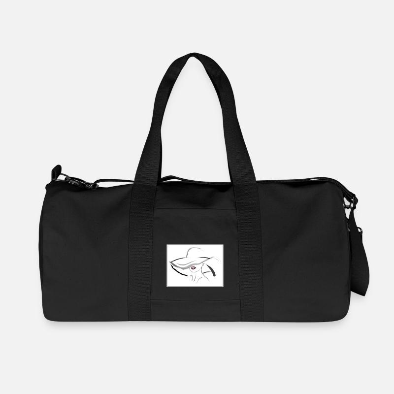Hut Dame - Recycelte Canvas-Sporttasche von Stanley/Stella - Schwarz