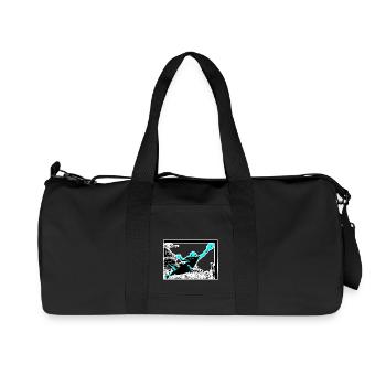 gardien de but - Sac de sport en toile recyclée Stanley/Stella - noir - Devant