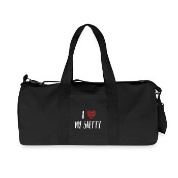 shettyschwarzes - Recycelte Canvas-Sporttasche von Stanley/Stella - Schwarz - Vorne