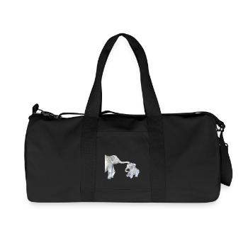 13323217 16944417 - Recycelte Canvas-Sporttasche von Stanley/Stella - Schwarz - Vorne
