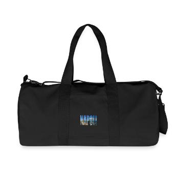 NAPOLI ITALIA - Recycled Canvas Sports Bag by Stanley/Stella - black - Front