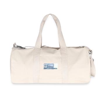100 marks de la RDA - Sac de sport en toile recyclée Stanley/Stella - blanc naturel - Devant