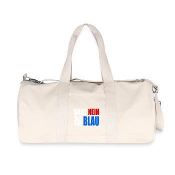 Dites non au bleu - Sac de sport en toile recyclée Stanley/Stella - blanc naturel - Devant
