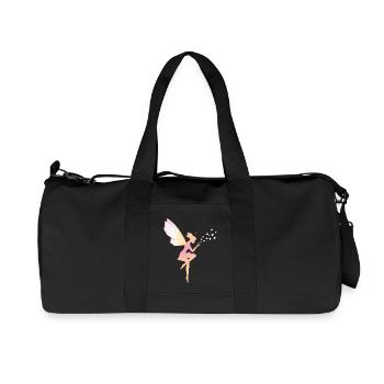 fairy - Recycled Canvas Sports Bag by Stanley/Stella - black - Front