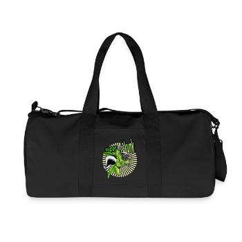 Super skunk cannabis marijuana ganja - Recycled Canvas Sports Bag by Stanley/Stella - black - Front