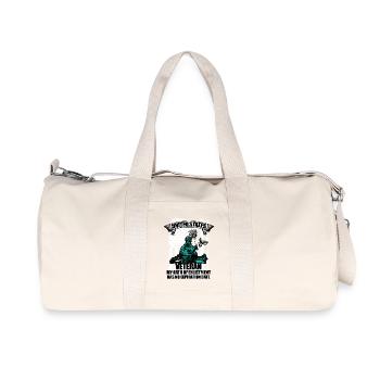 US veteran - Recycled Canvas Sports Bag by Stanley/Stella - natural - Front