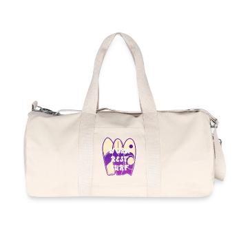 Surfing saying design - Recycled Canvas Sports Bag by Stanley/Stella - natural - Front