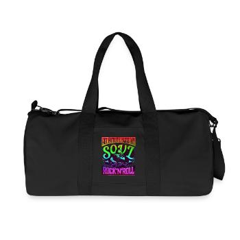 Hot Patootie Bless My Soul Eddie RHPS Regenbogen - Recycelte Canvas-Sporttasche von Stanley/Stella - Schwarz - Vorne
