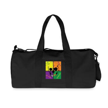 Skull of the Apocalypse - Recycled Canvas Sports Bag by Stanley/Stella - black - Front