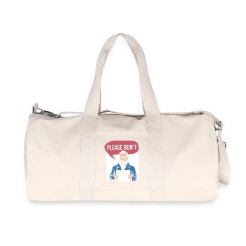 Silencieux et introverti - Sac de sport en toile recyclée Stanley/Stella - blanc naturel - Devant