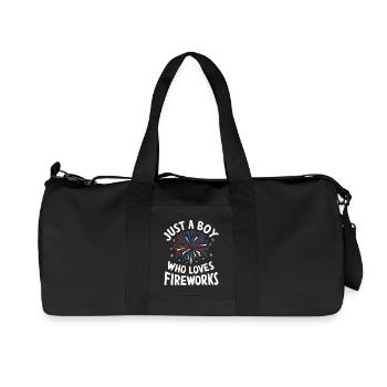 Pyrotechnics Fireworks Pyrotechnics - Recycled Canvas Sports Bag by Stanley/Stella - black - Front