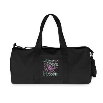 Réalisez vos rêves - Sac de sport en toile recyclée Stanley/Stella - noir - Devant