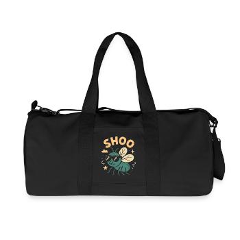 Shoo Fly Funny Hate Flies Shoo Fly - Recycled Canvas Sports Bag by Stanley/Stella - black - Front