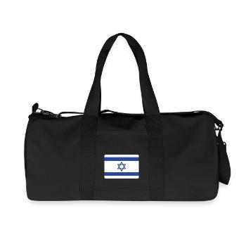 ISRAEL - Recycled Canvas Sports Bag by Stanley/Stella - black - Front