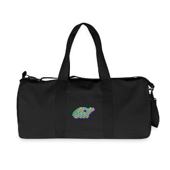 cool - Recycled Canvas Sports Bag by Stanley/Stella - black - Front