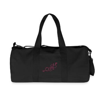 Östrogen (Estradiol) - Recycelte Canvas-Sporttasche von Stanley/Stella - Schwarz - Vorne