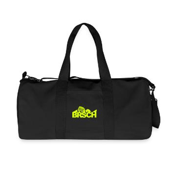 BRSCH - für Barschangler - Recycelte Canvas-Sporttasche von Stanley/Stella - Schwarz - Vorne