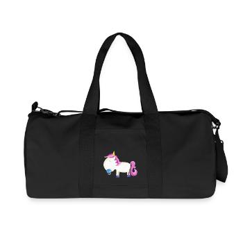 Babyeinhorn - Sac de sport en toile recyclée Stanley/Stella - noir - Devant