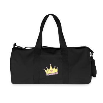 princess - Recycled Canvas Sports Bag by Stanley/Stella - black - Front