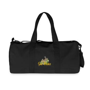 God Paske Frohe Ostern - Recycelte Canvas-Sporttasche von Stanley/Stella - Schwarz - Vorne