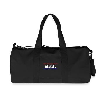 Weekend Blues: The First Five Days - Recycled Canvas Sports Bag by Stanley/Stella - black - Front