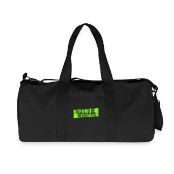Too Cute To Be Neurotypical Lustig Autismus Logo - Recycelte Canvas-Sporttasche von Stanley/Stella - Schwarz - Vorne