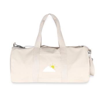 Lightly clouded - Recycelte Canvas-Sporttasche von Stanley/Stella - Naturweiß - Vorne