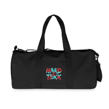 HardTekk 3D lettering 004 - Recycled Canvas Sports Bag by Stanley/Stella - black - Front