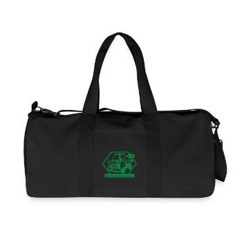 IFA LKW Multicar M22 - Recycelte Canvas-Sporttasche von Stanley/Stella - Schwarz - Vorne
