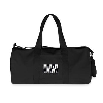 Palace of Culture and Science in Warsaw - Recycled Canvas Sports Bag by Stanley/Stella - black - Front