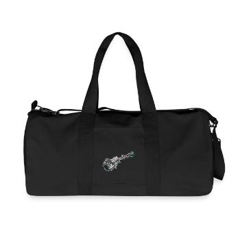 Limited Edition - Guitar - Recycled Canvas Sports Bag by Stanley/Stella - black - Front