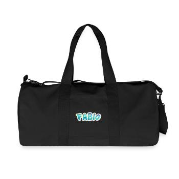 Fabio as a job - Recycled Canvas Sports Bag by Stanley/Stella - black - Front