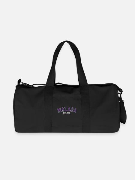 Malaga Est. 1965 - Recycled Canvas Sports Bag by Stanley/Stella - black